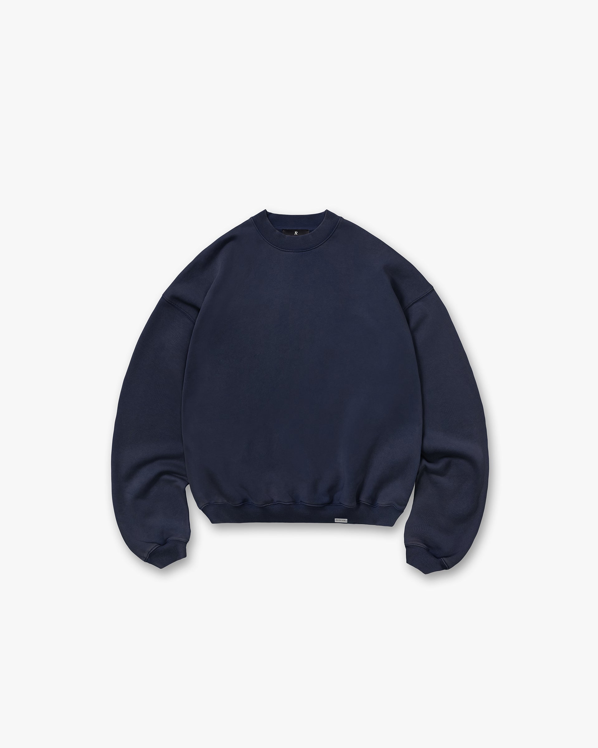 Initial Boxy Sweater - Midnight Navy