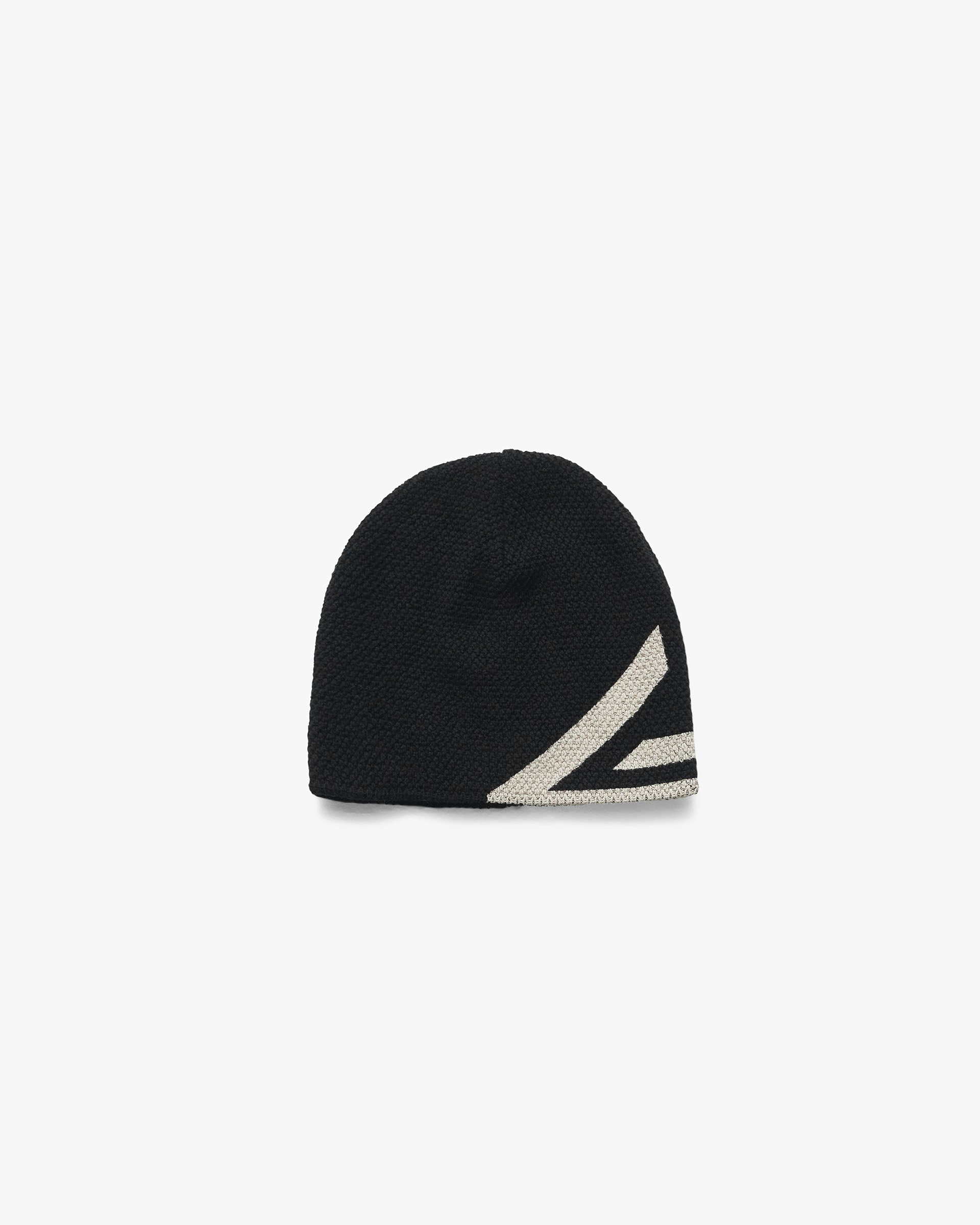 247 Waffle Beanie - Jet Black