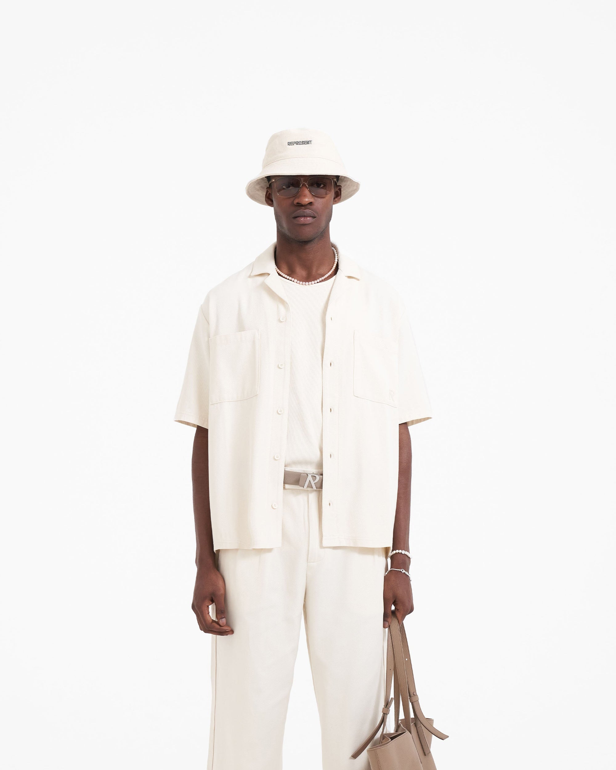 Yacht Shirt | Cream Shirts SC23 | Represent Clo