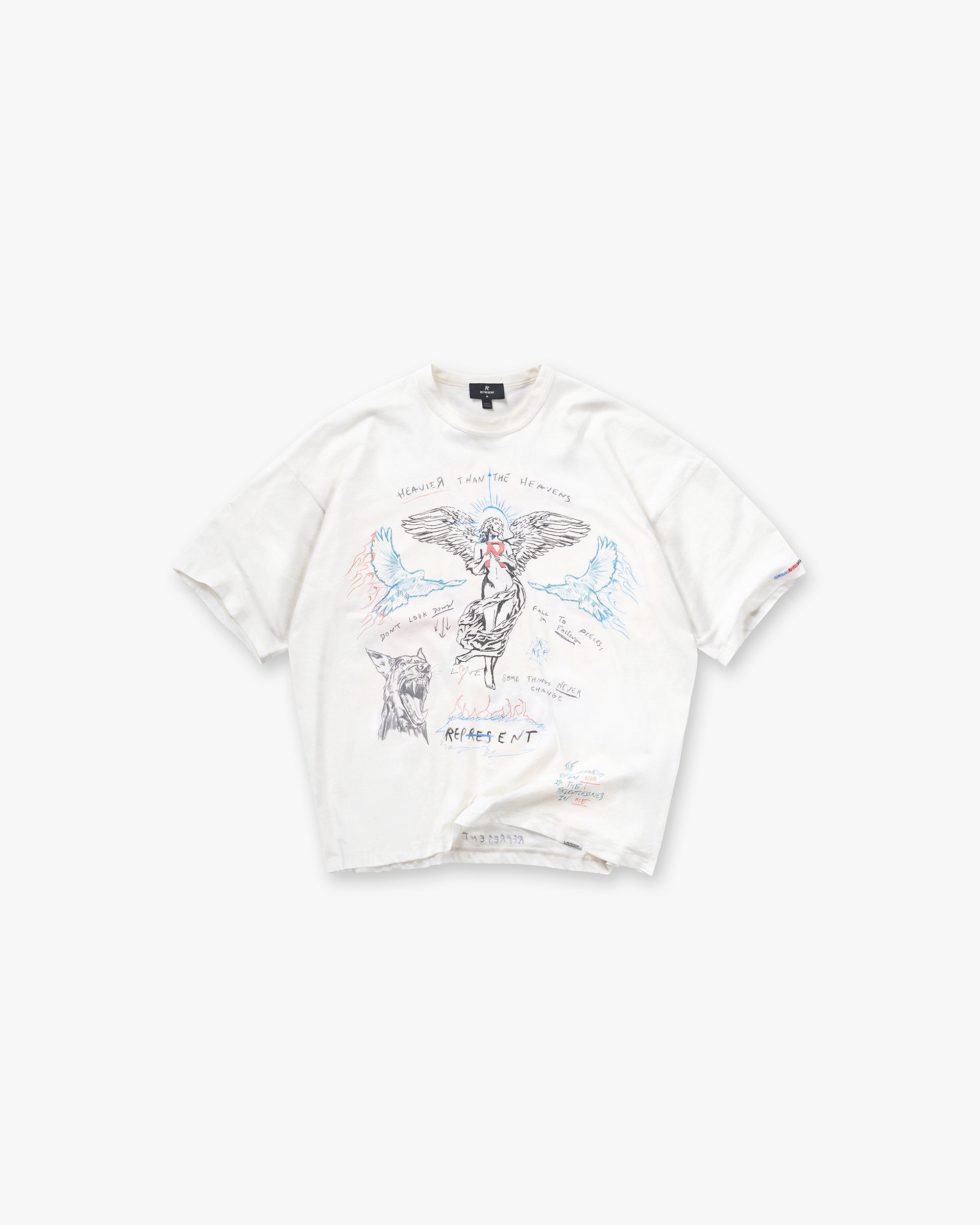Heavier Than The Heavens T-Shirt - Antique White