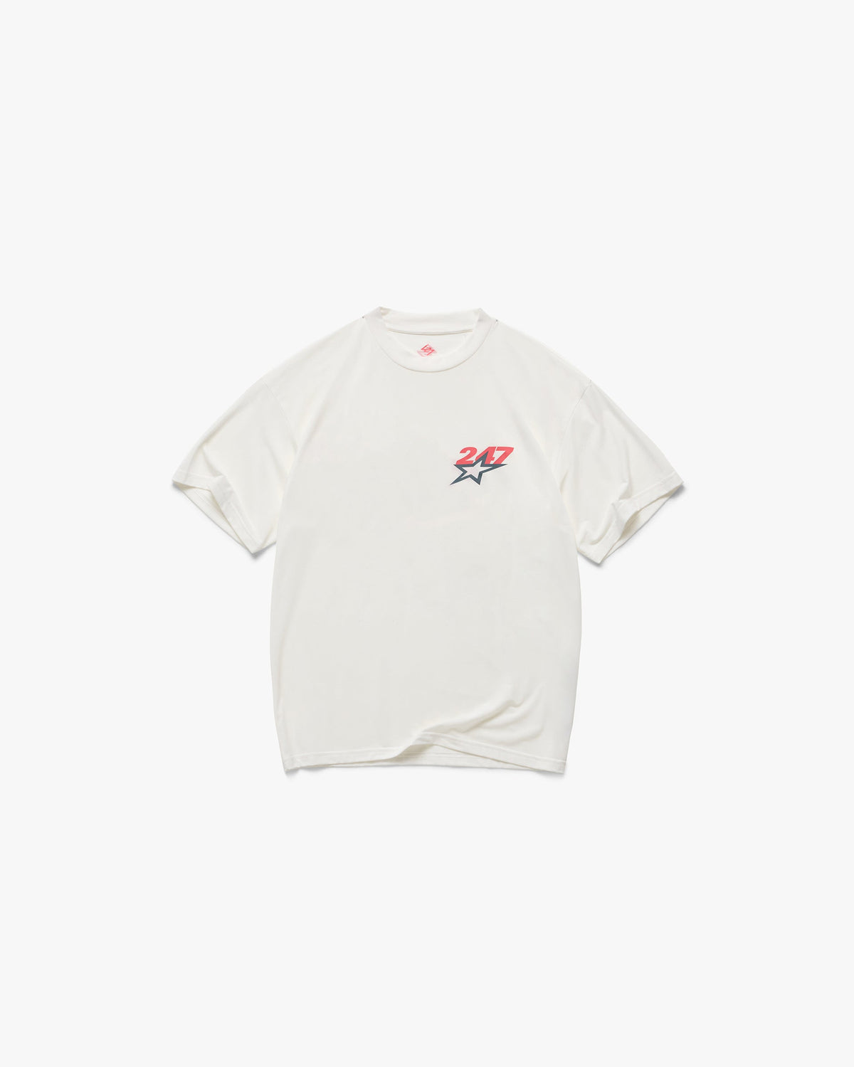 Team 247 Star Oversized T-Shirt - Flat White